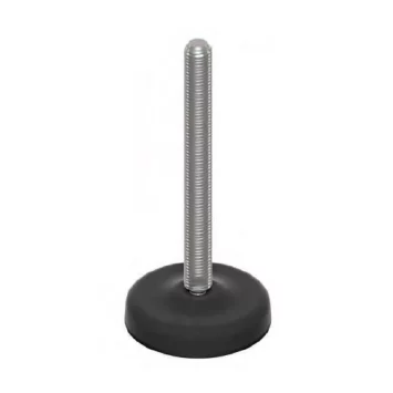 PDLV_ECO_Piedini base ribassata_d.83-103-123_30°_inox_NERO